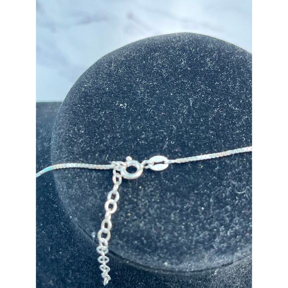 White Ice  Designer Sterling Silver & Diamonds Pendant Necklace New in Box - Picture 5 of 10